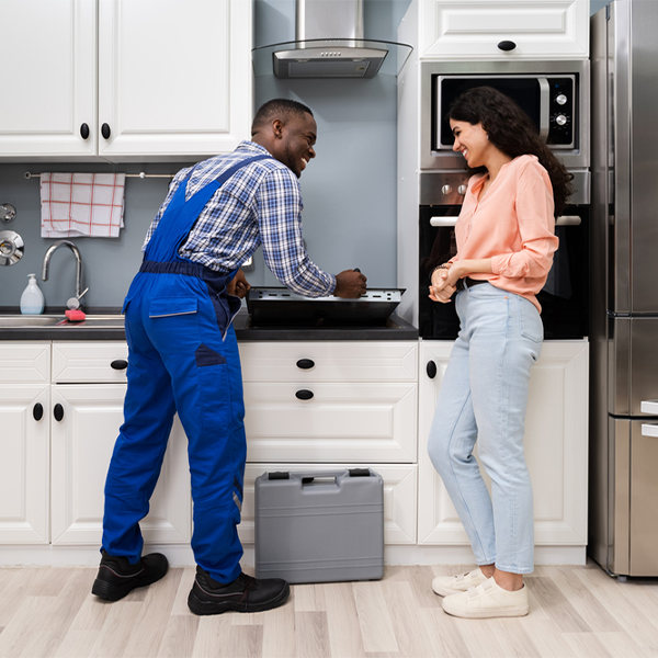 what kind of warranty do you offer on your cooktop repair services in Benton County